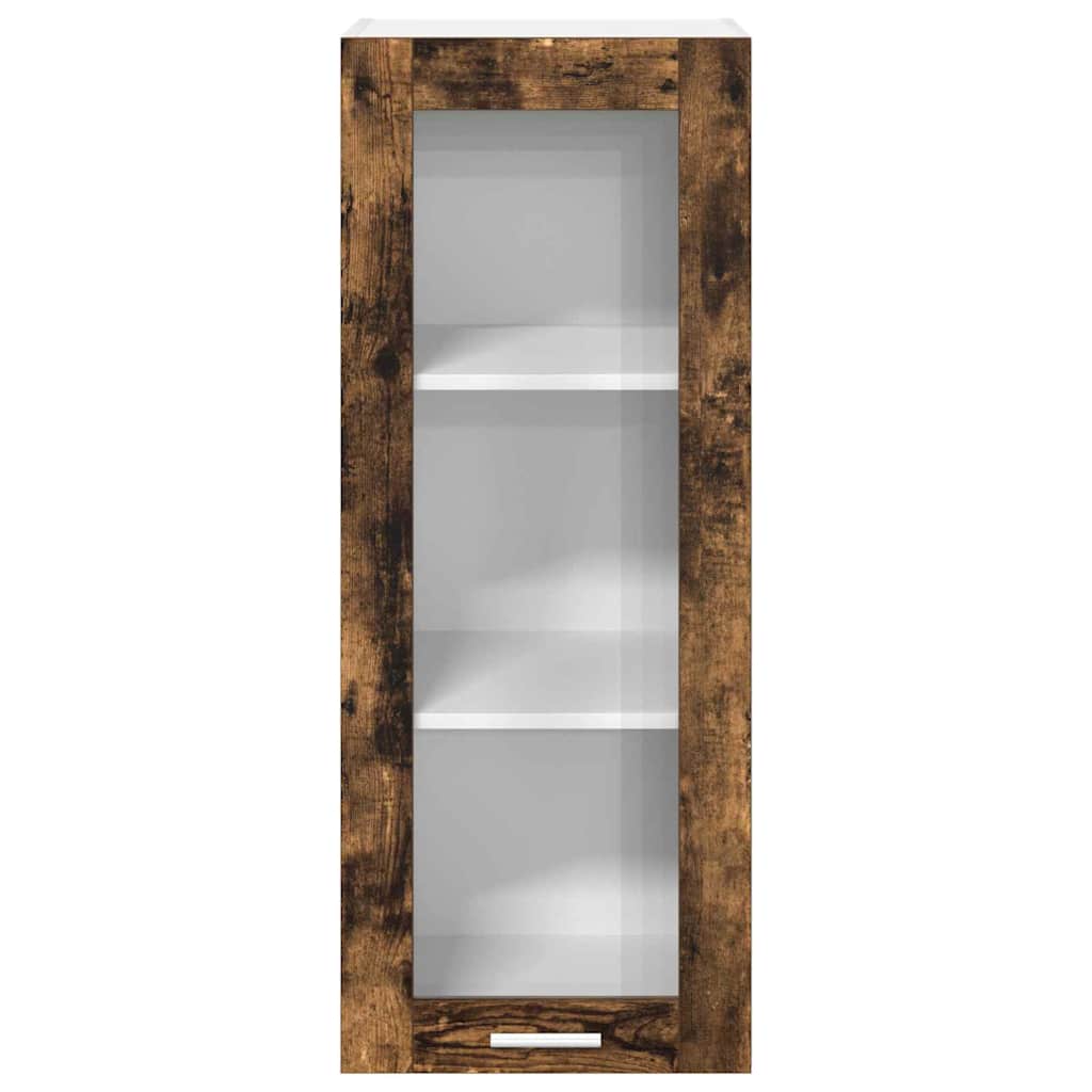 Viseći ormarić s pohranom Dimljeni hrast 40 x 31 x 100 cm