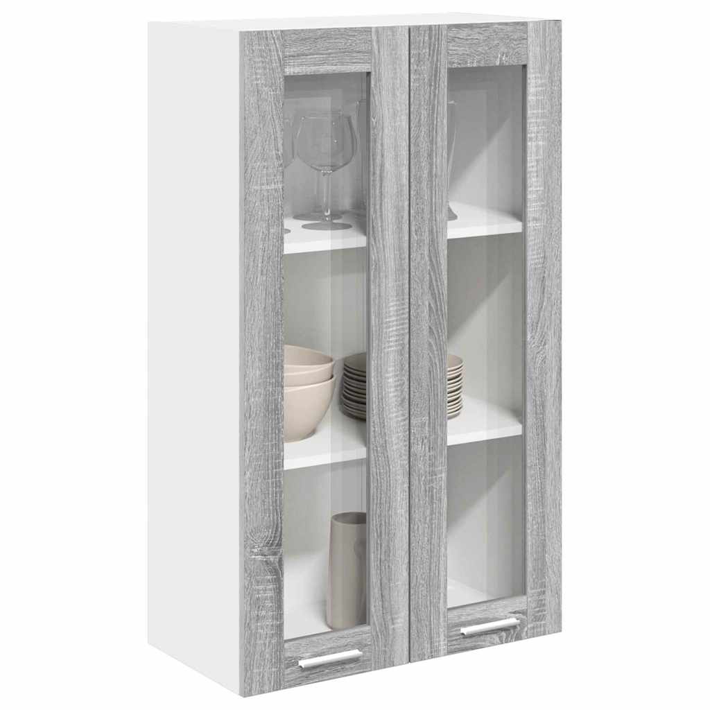 Viseći ormarić Siva Sonoma 60 x 31 x 100 cm Konstruirano drvo