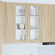 Viseći ormarić Sonoma hrast 80 x 31 x 100 cm Konstruirano drvo