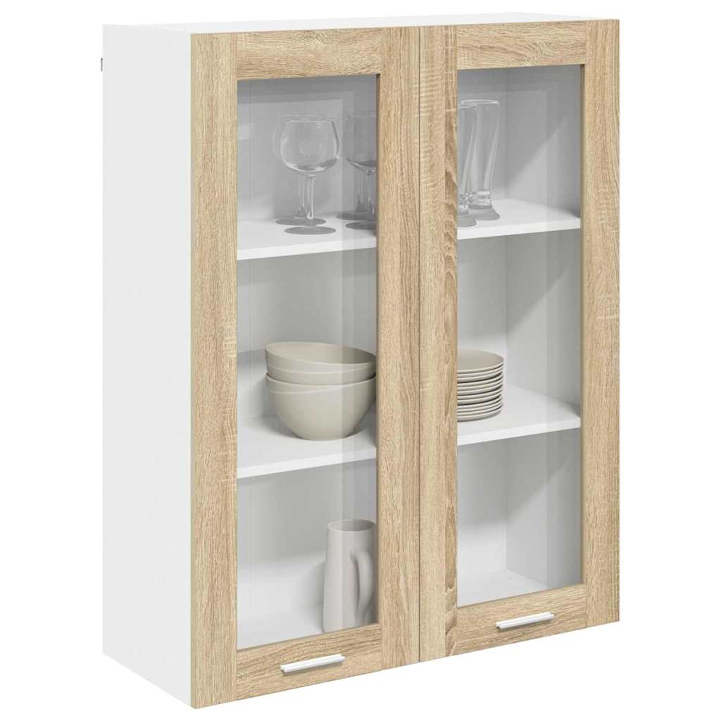 Viseći ormarić Sonoma hrast 80 x 31 x 100 cm Konstruirano drvo