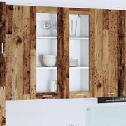 Viseći ormarić Staro drvo 80 x 31 x 100 cm Konstruirano drvo