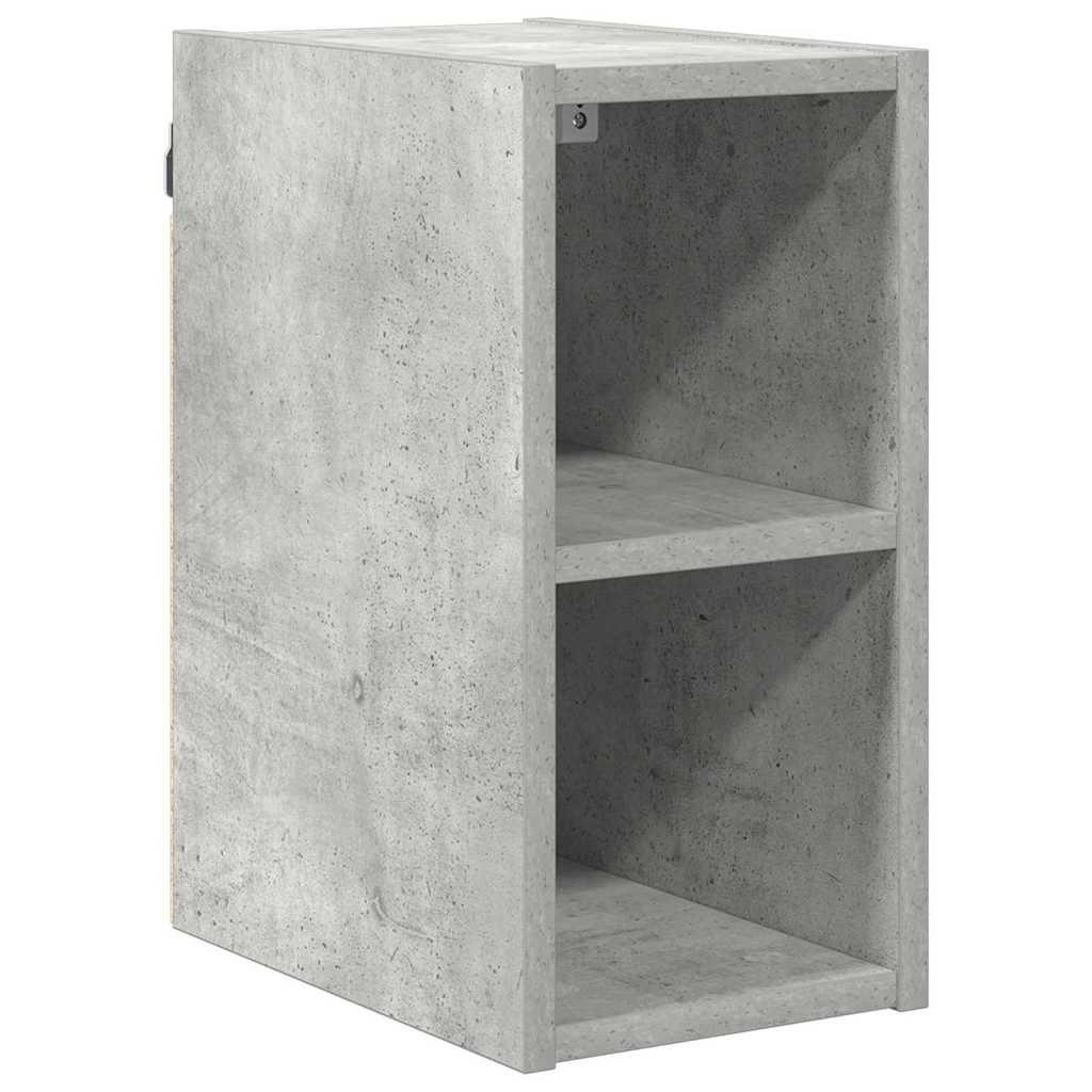 Viseći ormarić s pohranom Betonski sivi 20 x 29,5 x 40 cm