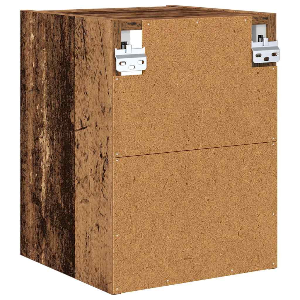 Viseći ormarić Staro drvo 30 x 29,5 x 40 cm Konstruirano drvo