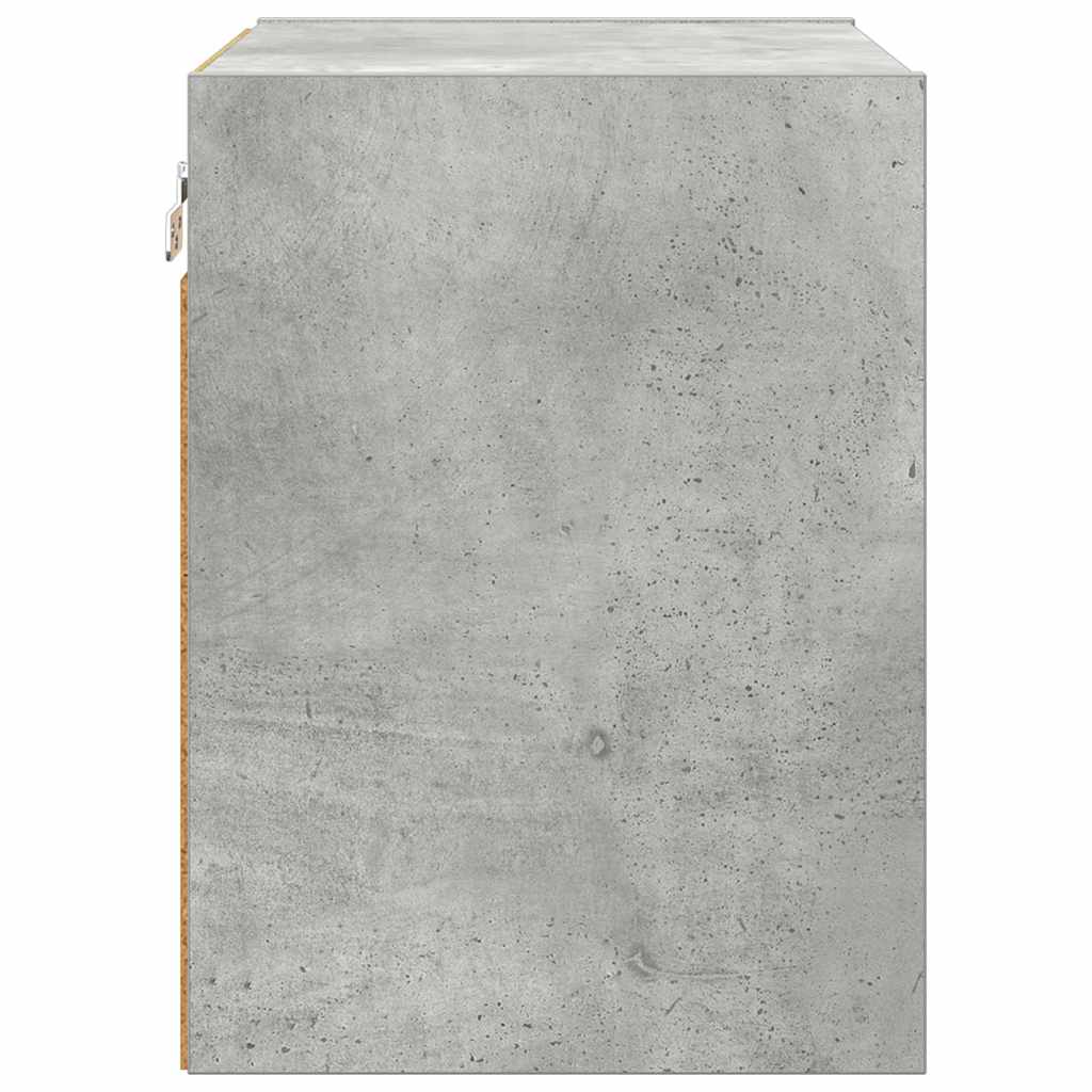 Viseći ormarić s pohranom Betonski sivi 40 x 29,5 x 40 cm