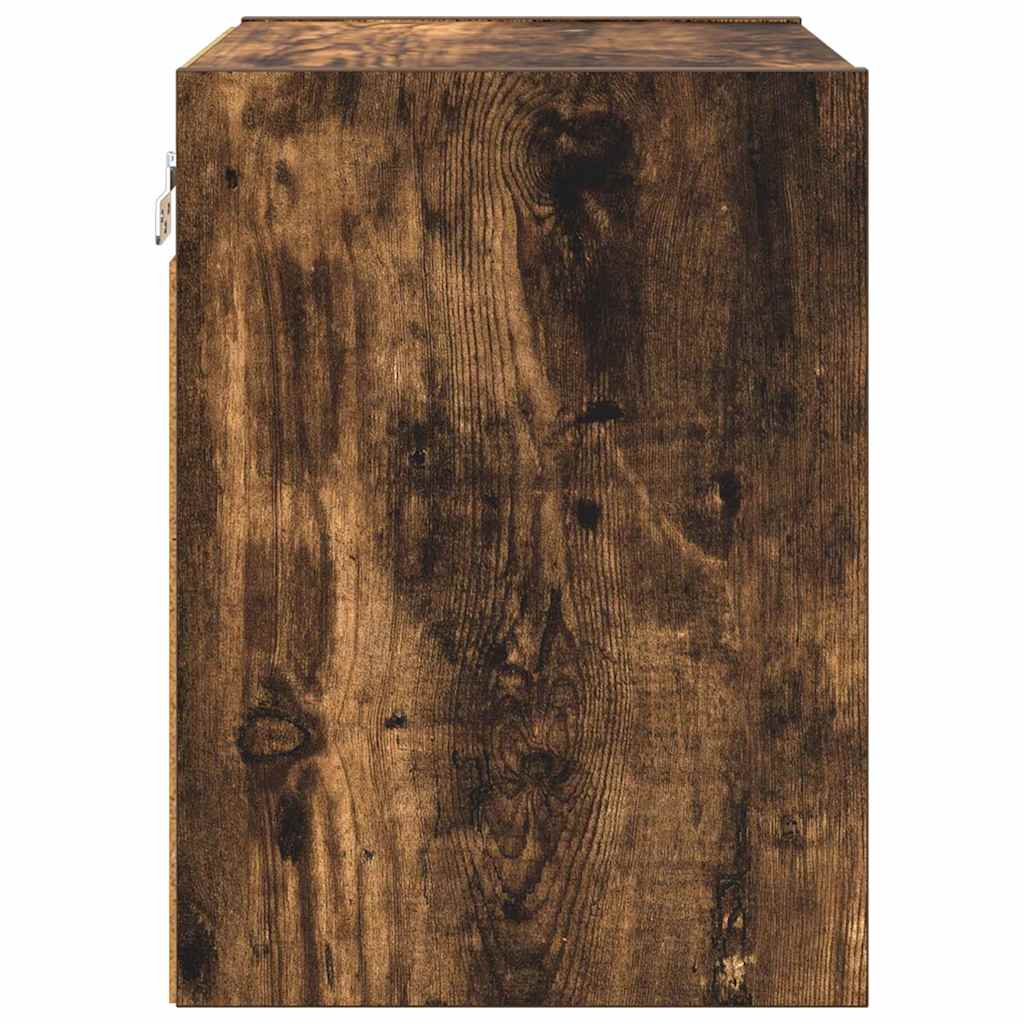 Viseći ormarić s pohranom Dimljeni hrast 40 x 29,5 x 40 cm