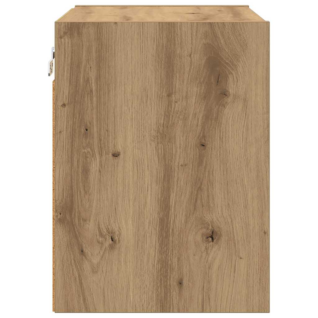 Viseći ormarić s pohranom Umjetnički hrast 40 x 29,5 x 40 cm