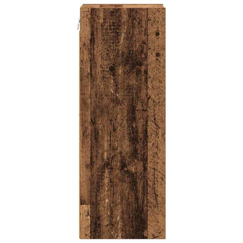 Viseći ormarić Staro drvo 20 x 29,5 x 80 cm Konstruirano drvo