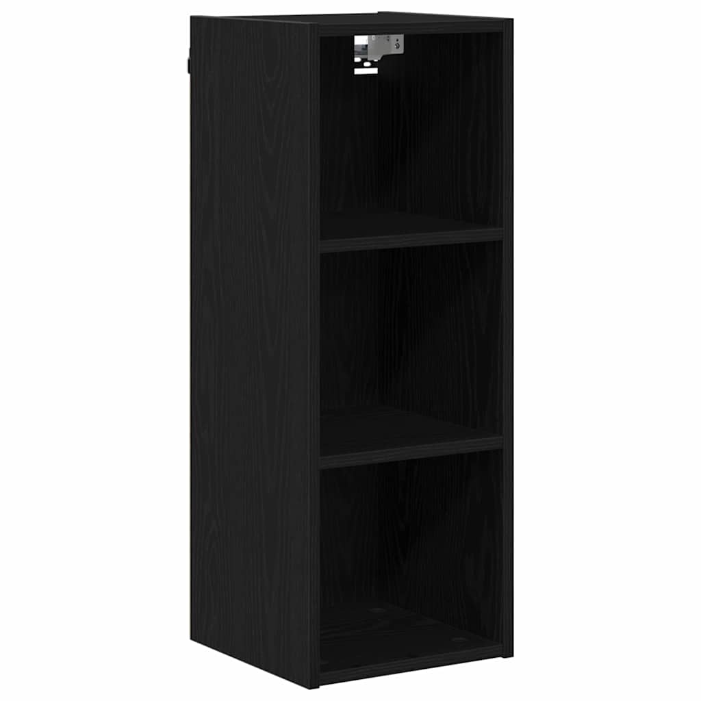 Viseći ormarić Crni hrast 30 x 29,5 x 80 cm Konstruirano drvo
