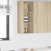 Viseći ormarić Sonoma hrast 30 x 29,5 x 80 cm Konstruirano drvo