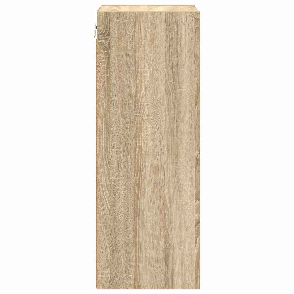 Viseći ormarić Sonoma hrast 30 x 29,5 x 80 cm Konstruirano drvo