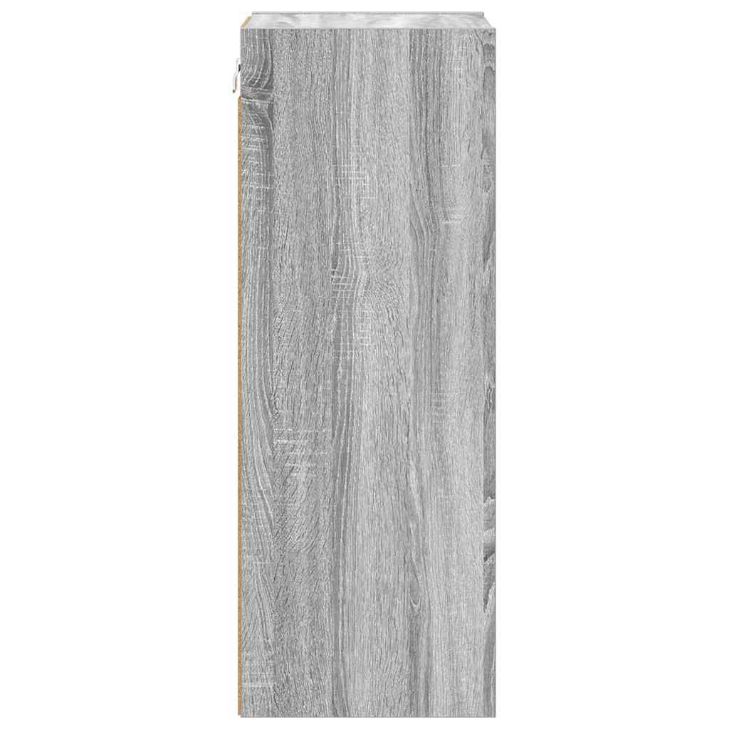 Viseći ormarić Siva Sonoma 30 x 29,5 x 80 cm Konstruirano drvo