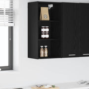 Viseći ormarić Crni hrast 40 x 29,5 x 80 cm Konstruirano drvo