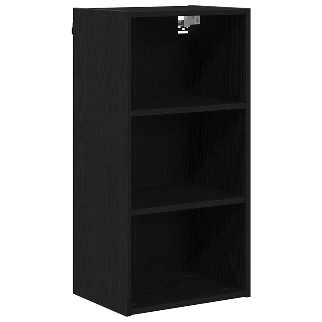 Viseći ormarić Crni hrast 40 x 29,5 x 80 cm Konstruirano drvo