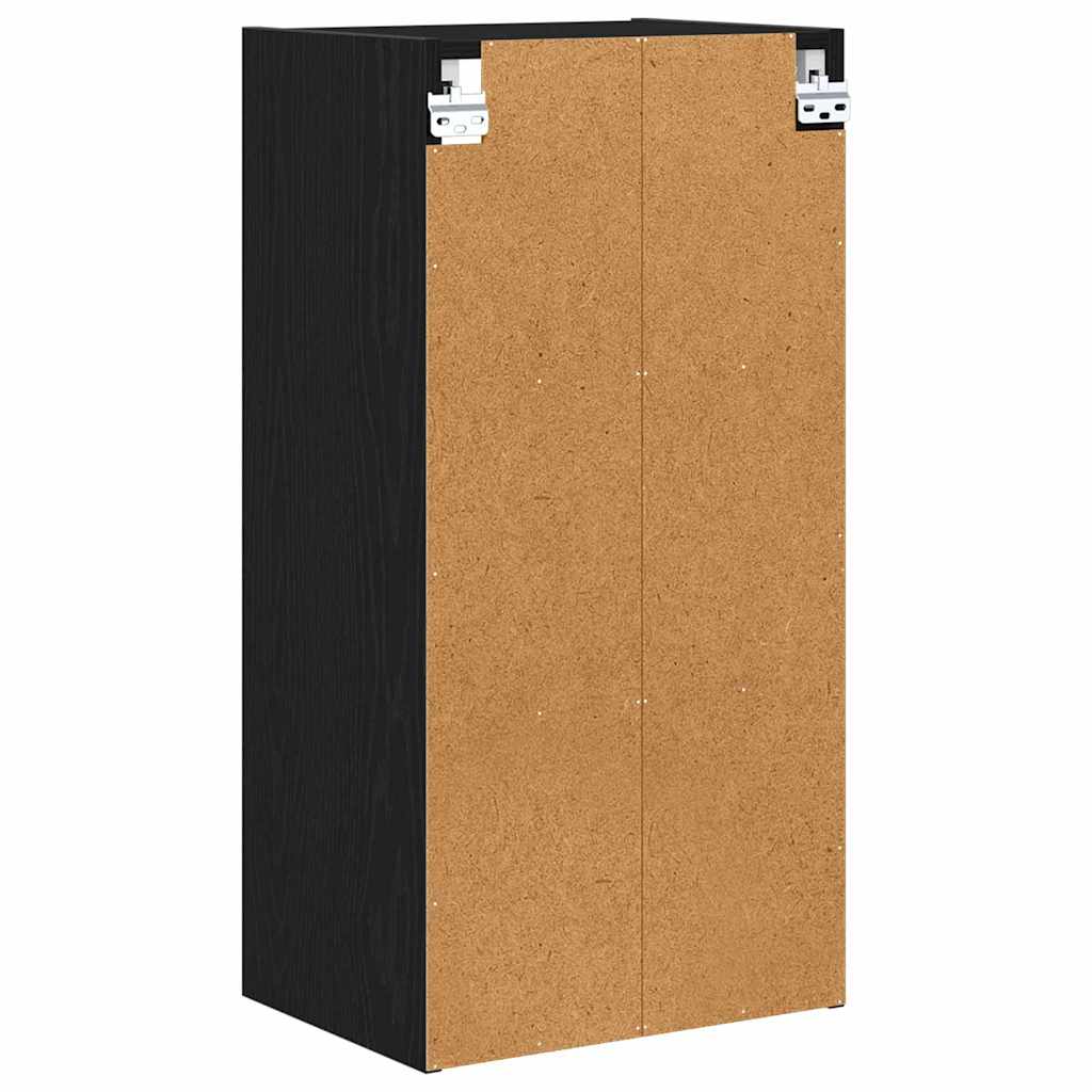 Viseći ormarić Crni hrast 40 x 29,5 x 80 cm Konstruirano drvo