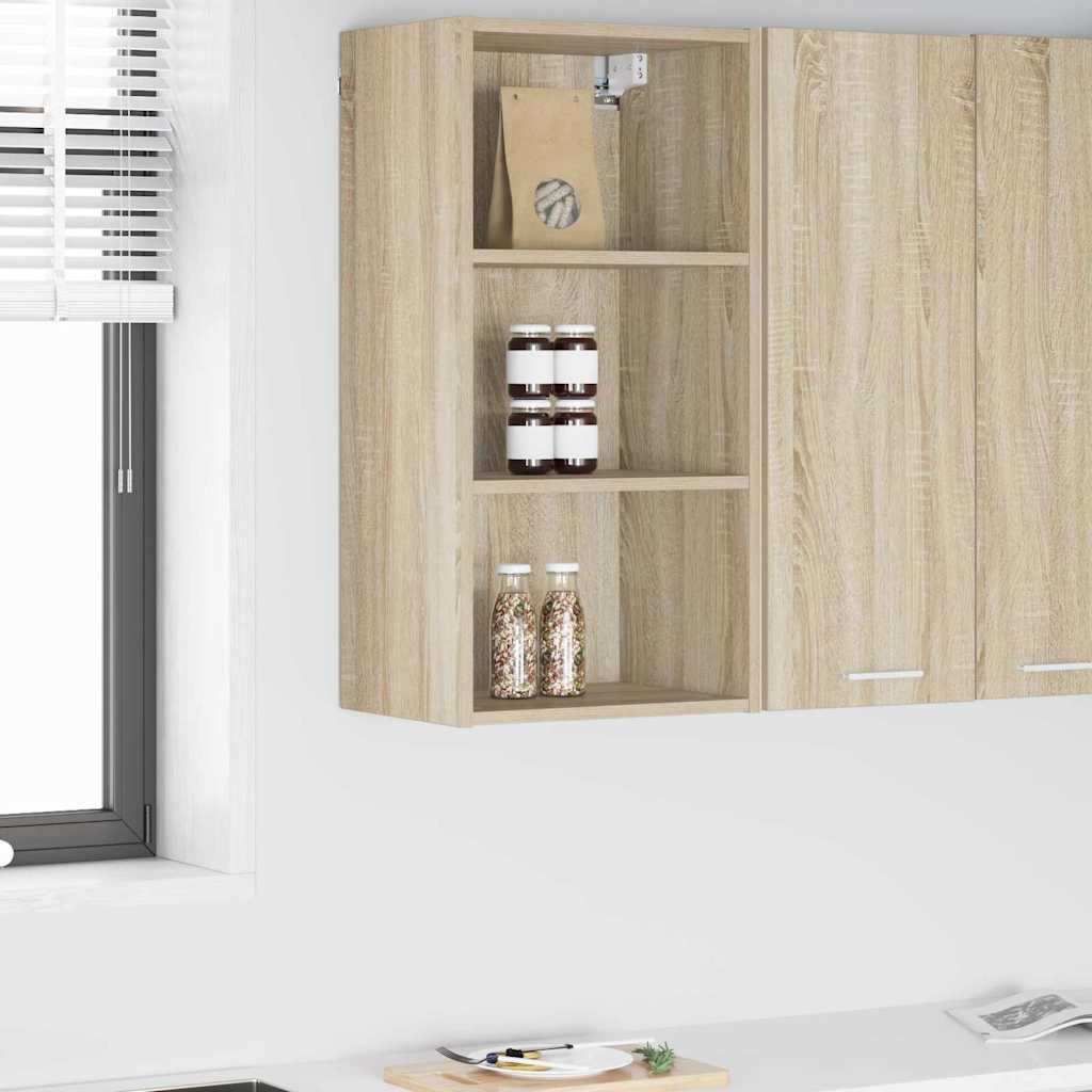 Viseći ormarić Sonoma hrast 40 x 29,5 x 80 cm Konstruirano drvo