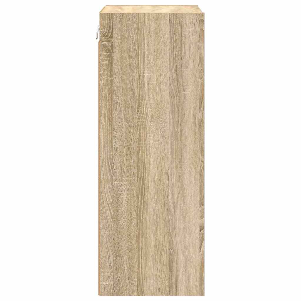 Viseći ormarić Sonoma hrast 40 x 29,5 x 80 cm Konstruirano drvo