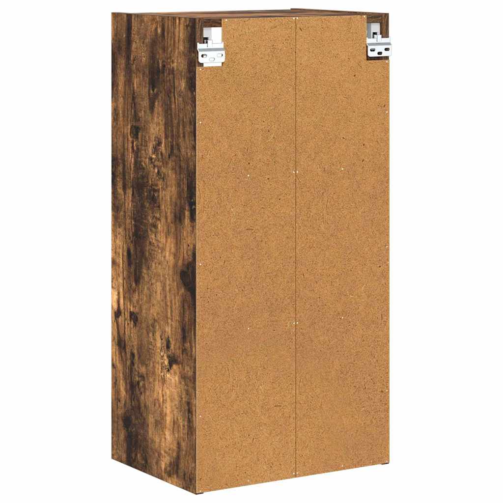 Viseći ormarić s pohranom Dimljeni hrast 40 x 29,5 x 80 cm