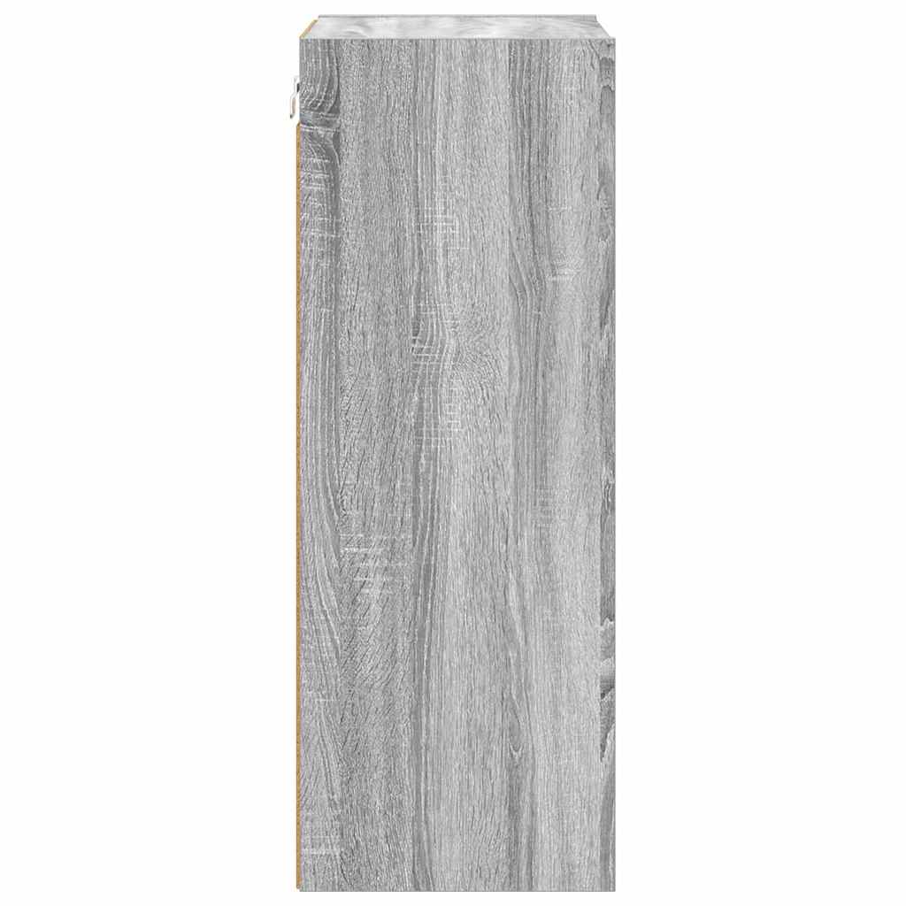 Viseći ormarić Siva Sonoma 40 x 29,5 x 80 cm Konstruirano drvo