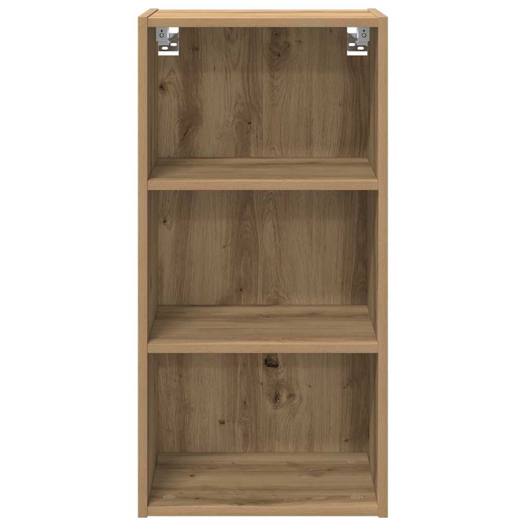 Viseći ormarić s pohranom Umjetnički hrast 40 x 29,5 x 80 cm