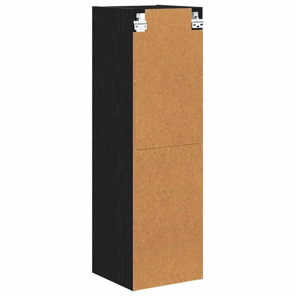 Viseći ormarić Crni hrast 30 x 29,5 x 100 cm Konstruirano drvo