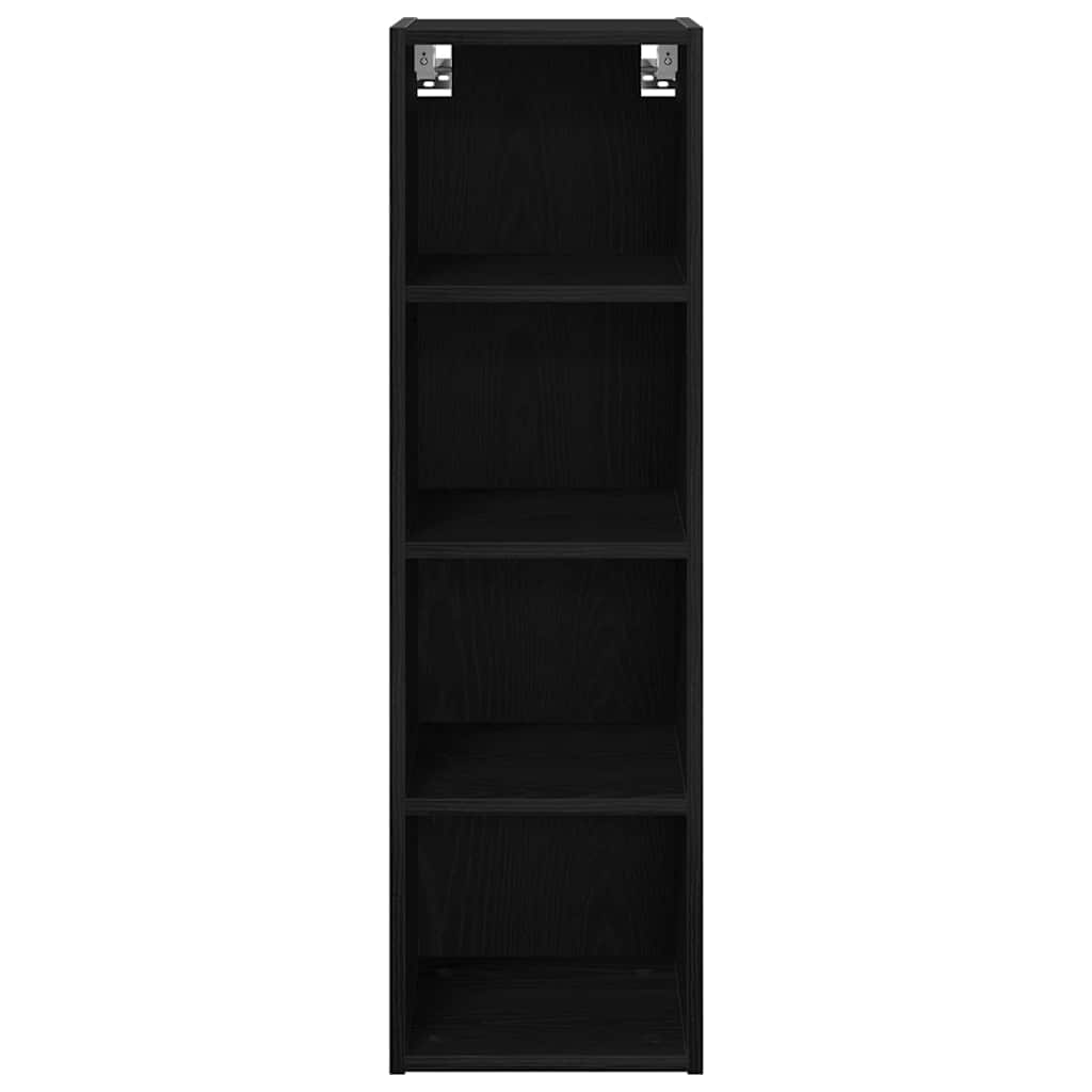 Viseći ormarić Crni hrast 30 x 29,5 x 100 cm Konstruirano drvo