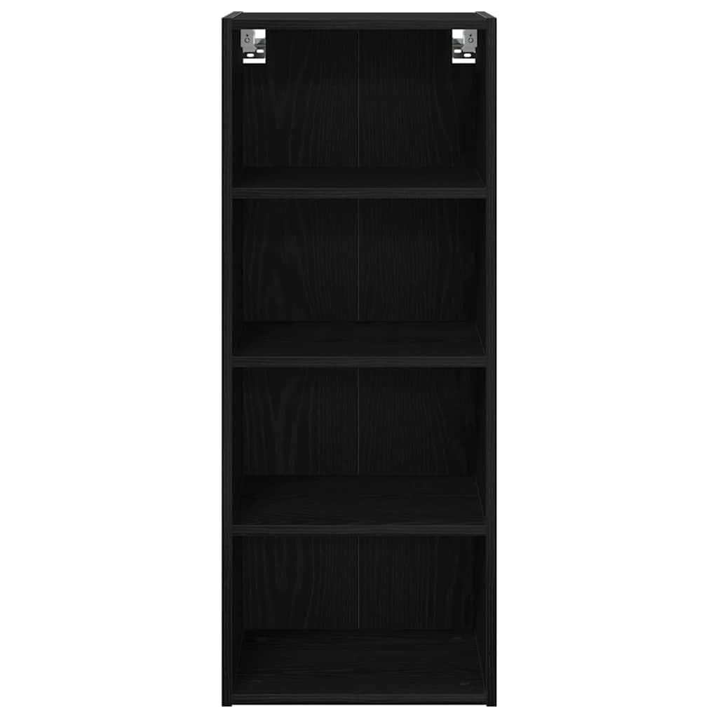 Viseći ormarić Crni hrast 40 x 29,5 x 100 cm Konstruirano drvo