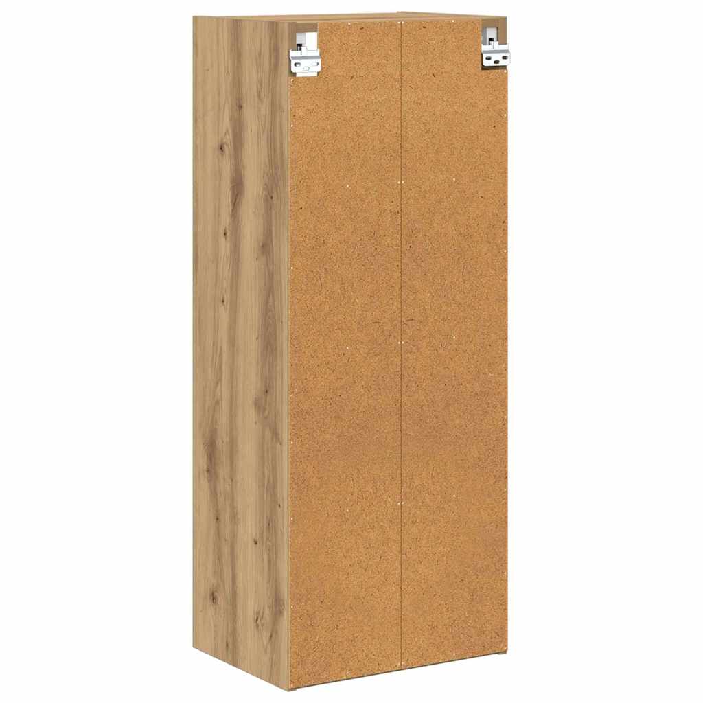 Viseći ormarić s pohranom Umjetnički hrast 40 x 29,5 x 100 cm
