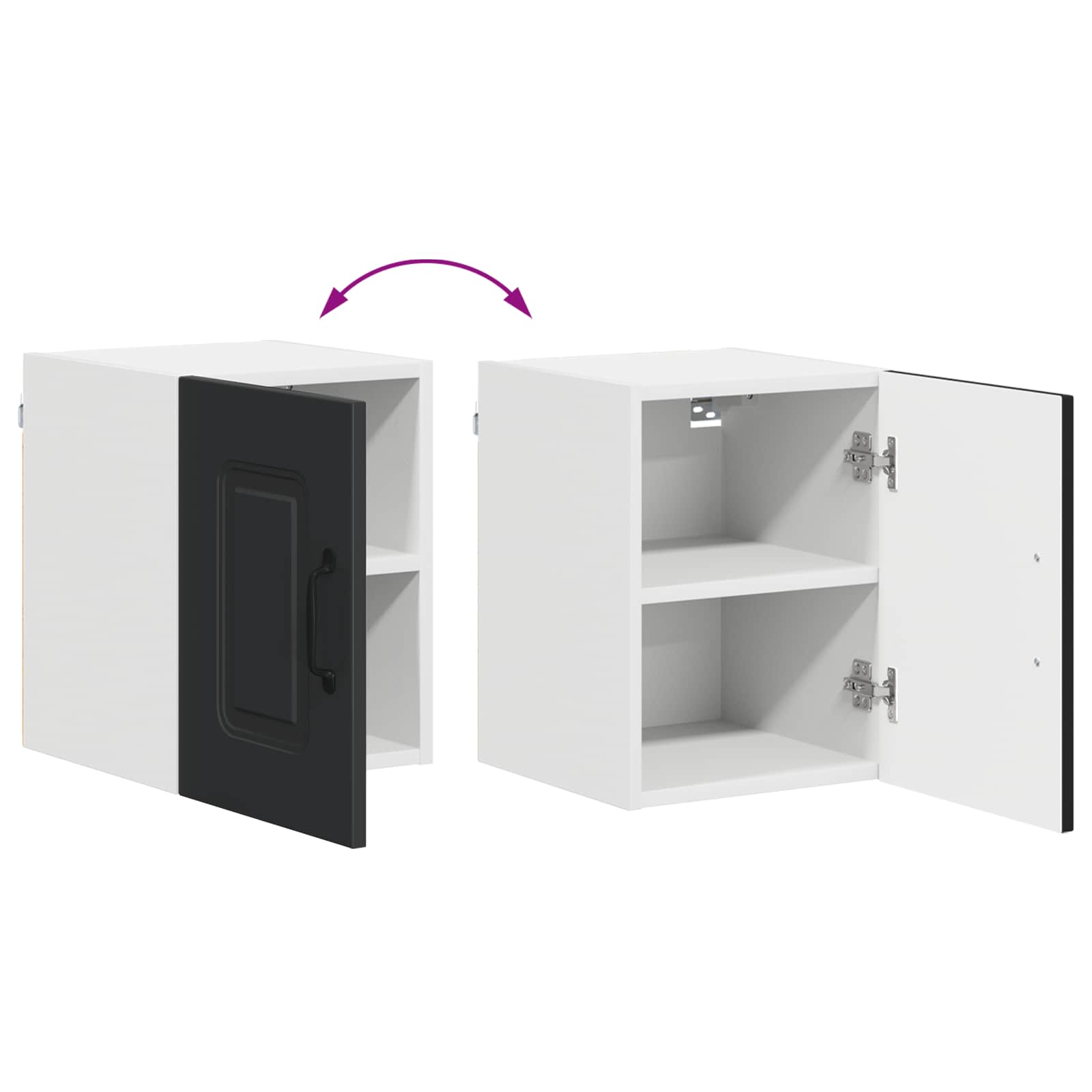 Ploča za perilicu posuđa Kalmar 2 pcs Crna 30 x 31 x 40 cm