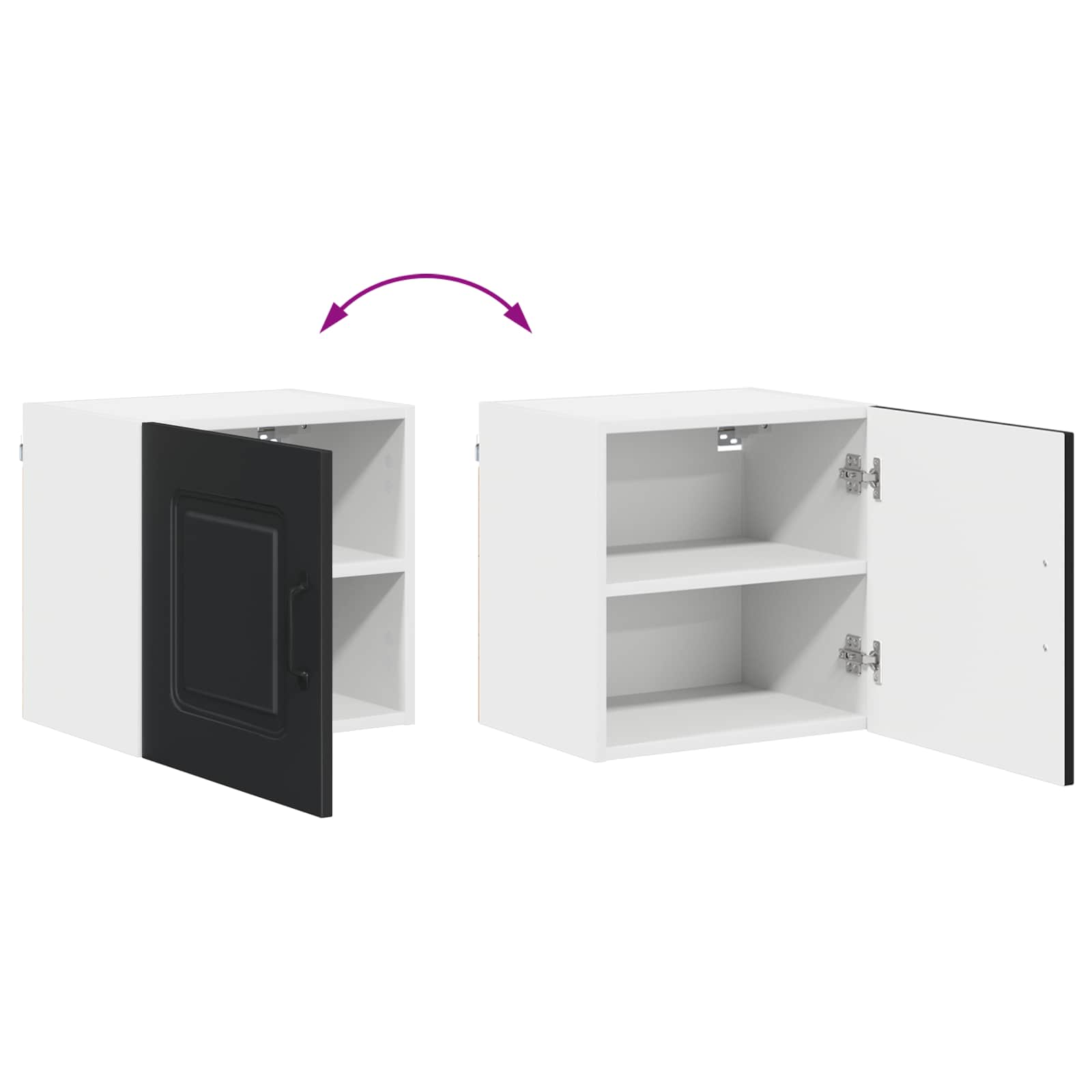 Ploča za perilicu posuđa Kalmar 2 pcs Crna 40 x 31 x 40 cm