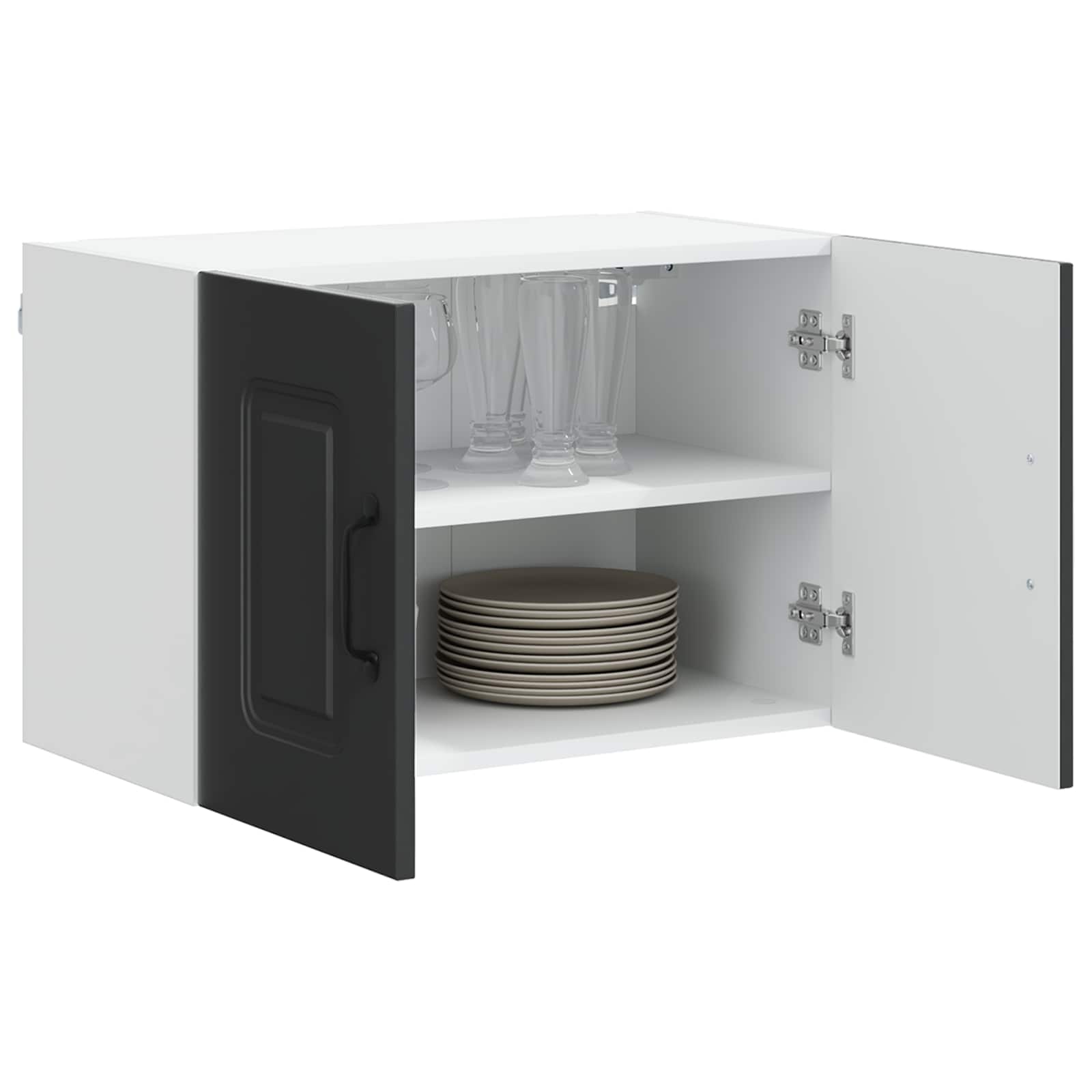 Ploča za perilicu posuđa Kalmar 2 pcs Crna 60 x 31 x 40 cm