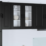 Ploča za perilicu posuđa Kalmar 2 pcs Crna 40 x 31 x 80 cm