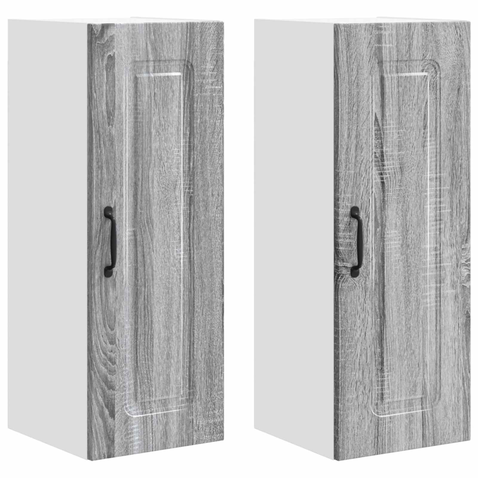 Kuhinjski ormarić Kalmar 2 pcs Siva Sonoma 30 x 31 x 80 cm