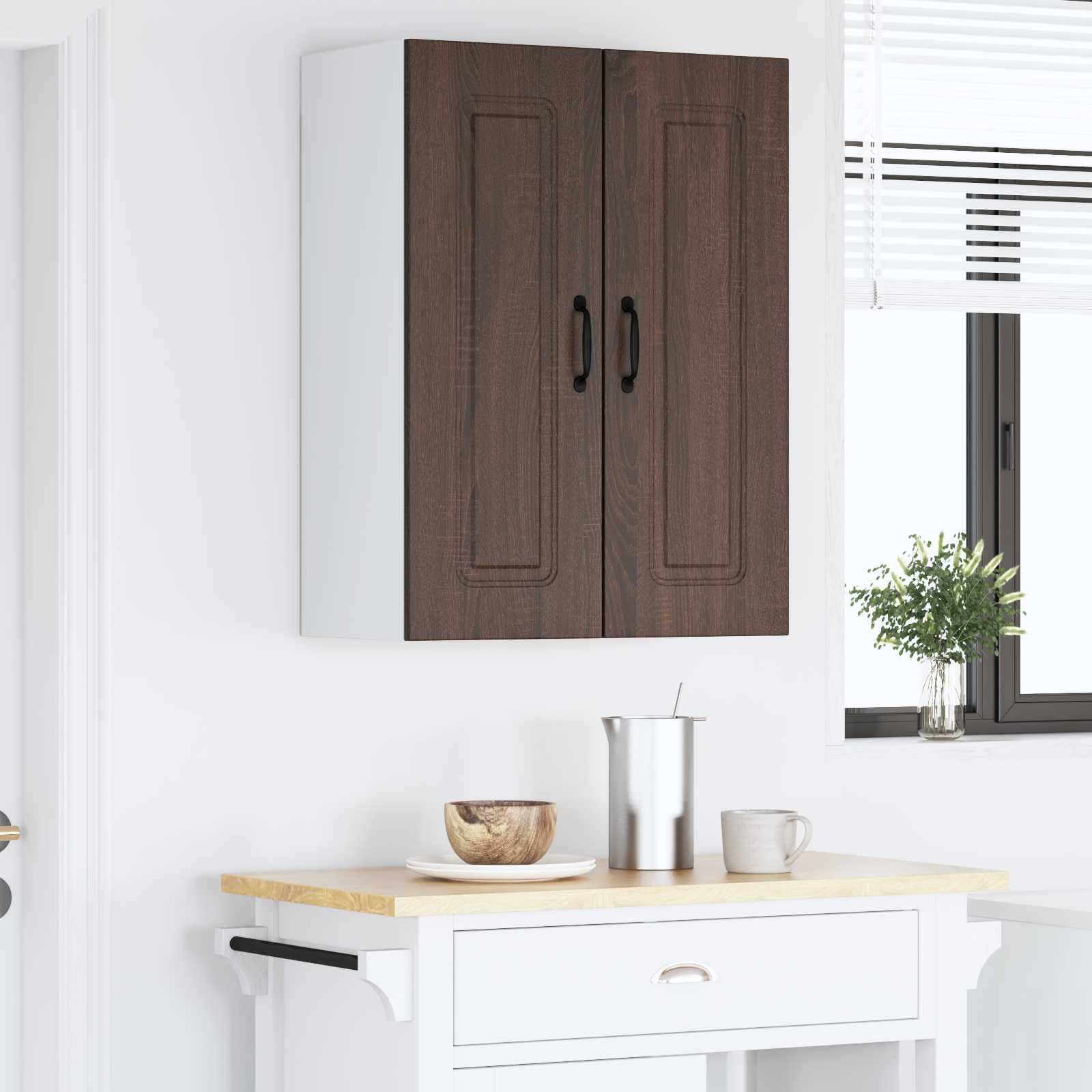 Ploča za perilicu posuđa Kalmar Smeđi hrast 60 x 31 x 80 cm