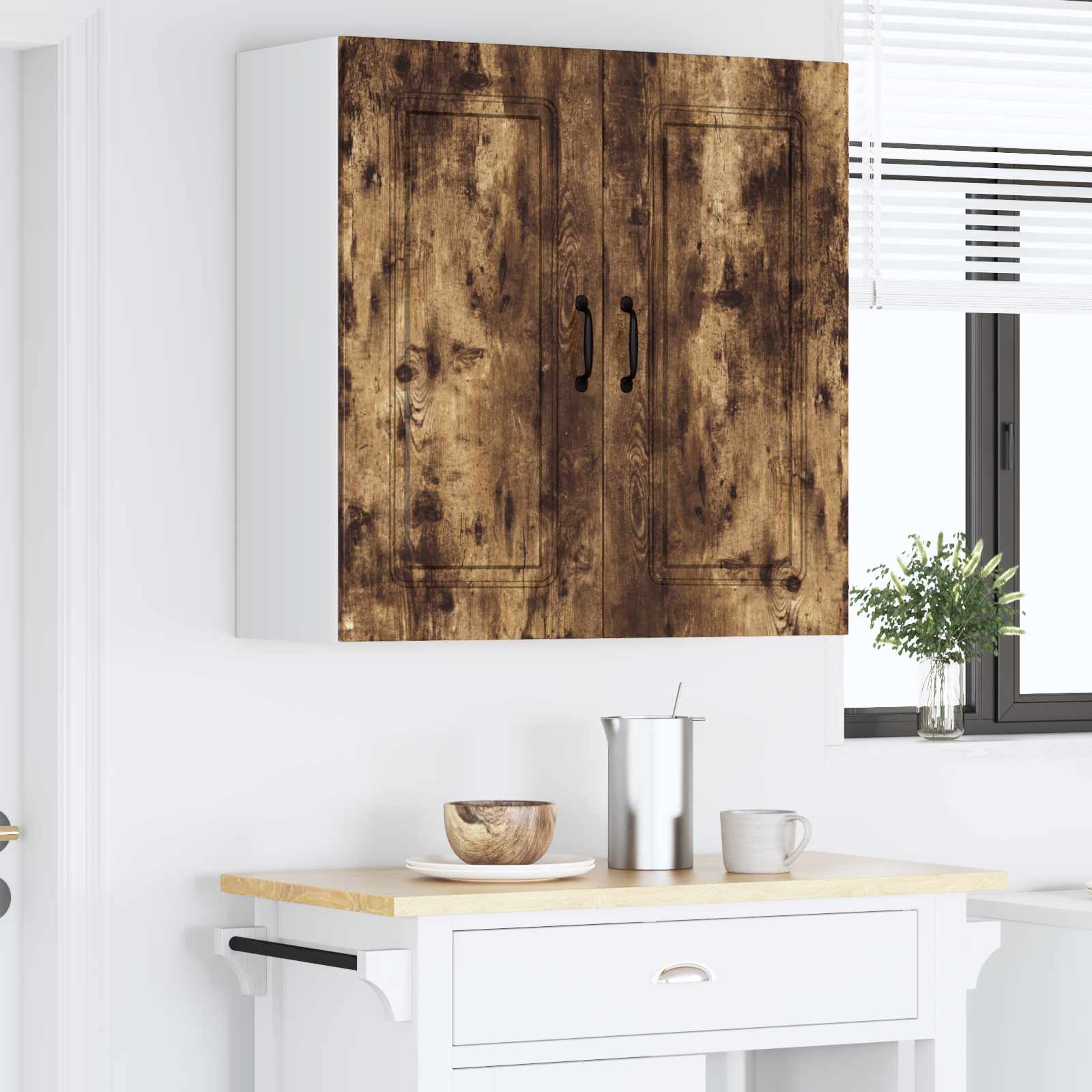 Ploča za perilicu posuđa Kalmar Dimljeni hrast 80 x 31 x 80 cm