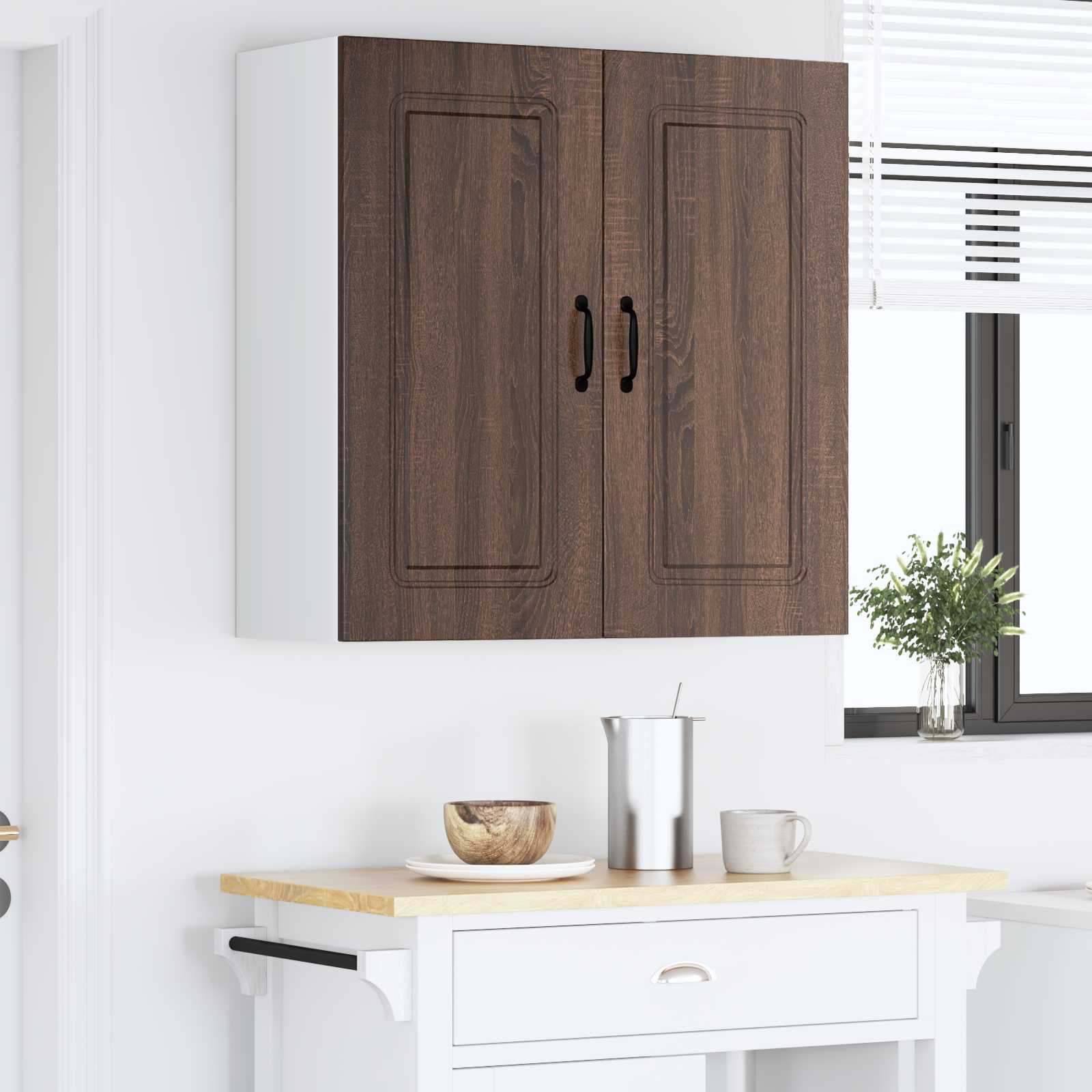 Ploča za perilicu posuđa Kalmar Smeđi hrast 80 x 31 x 80 cm