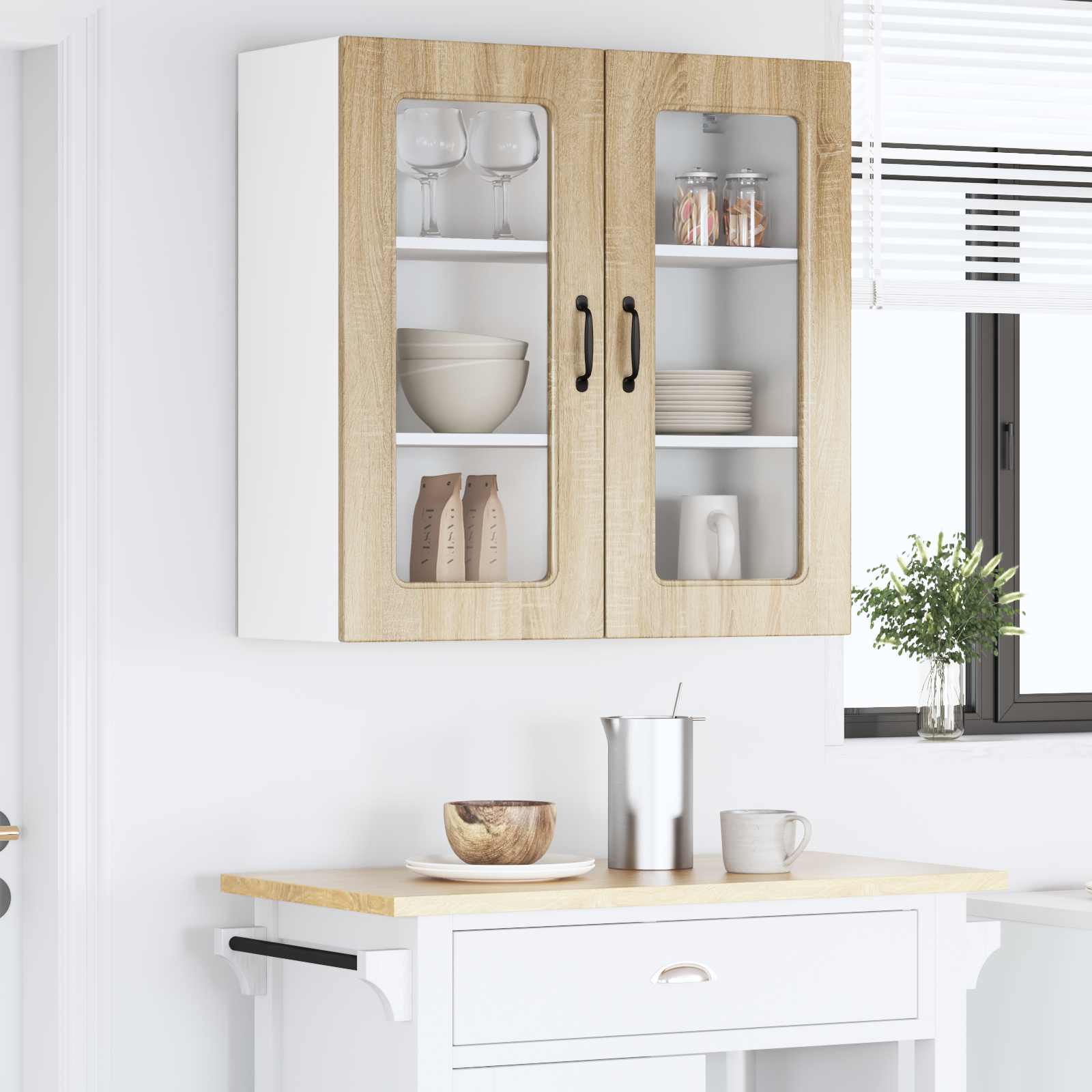 Ploča za perilicu posuđa Kalmar Sonoma hrast 80 x 31 x 80 cm