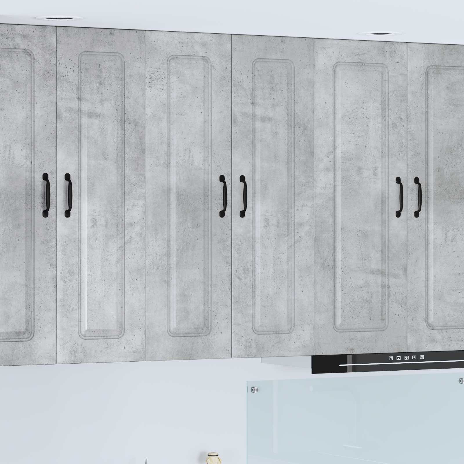 Ploča za perilicu posuđa Kalmar Betonski sivi 60 x 31 x 100 cm