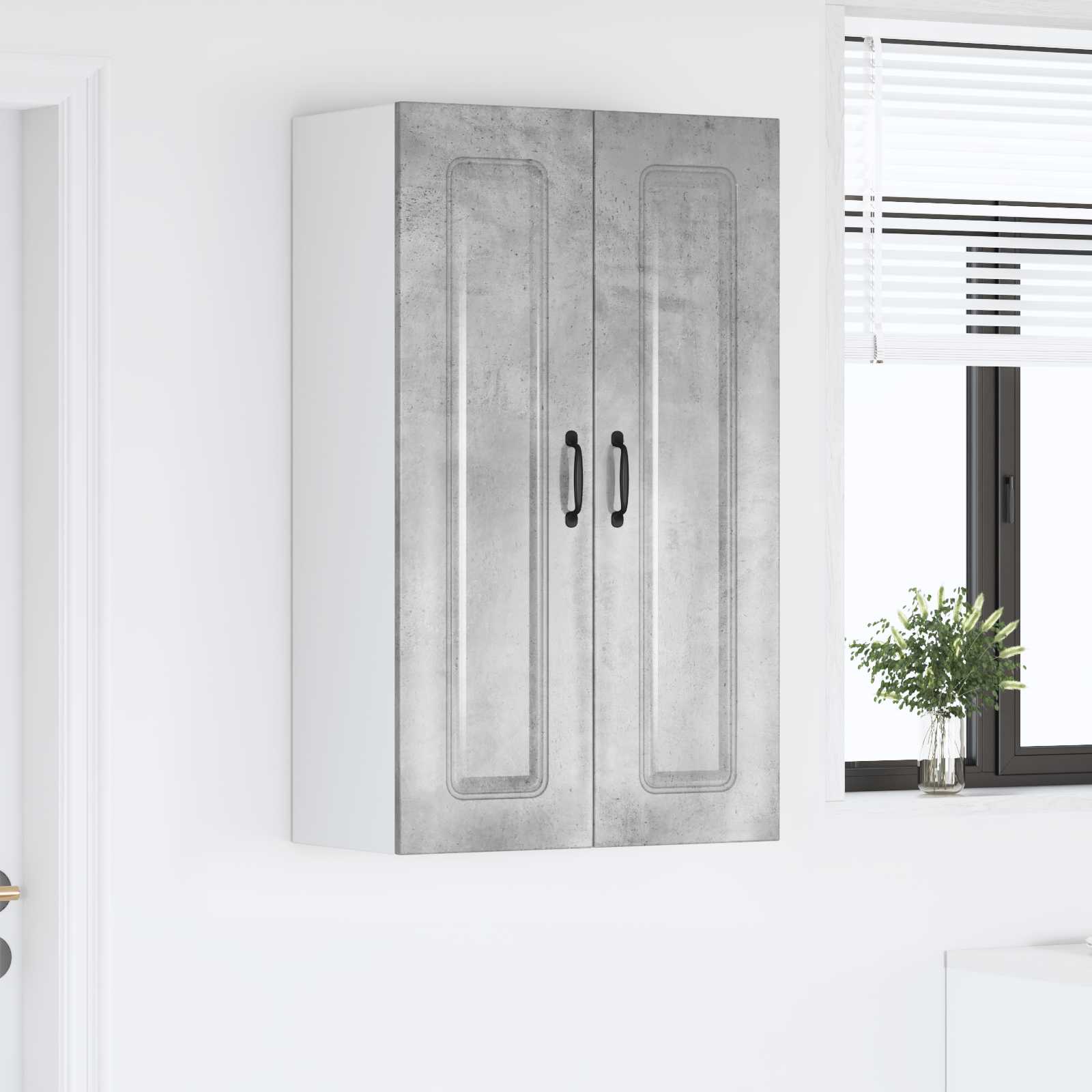 Ploča za perilicu posuđa Kalmar Betonski sivi 60 x 31 x 100 cm