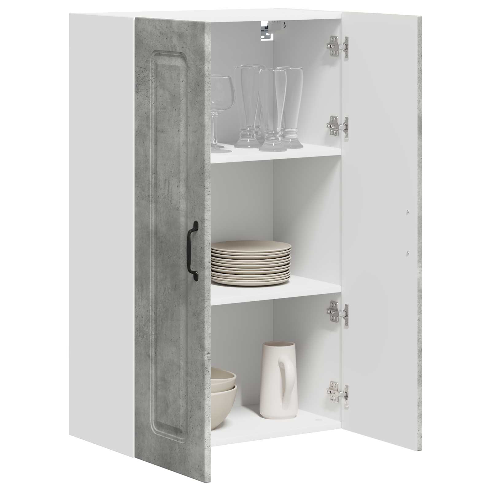 Ploča za perilicu posuđa Kalmar Betonski sivi 60 x 31 x 100 cm