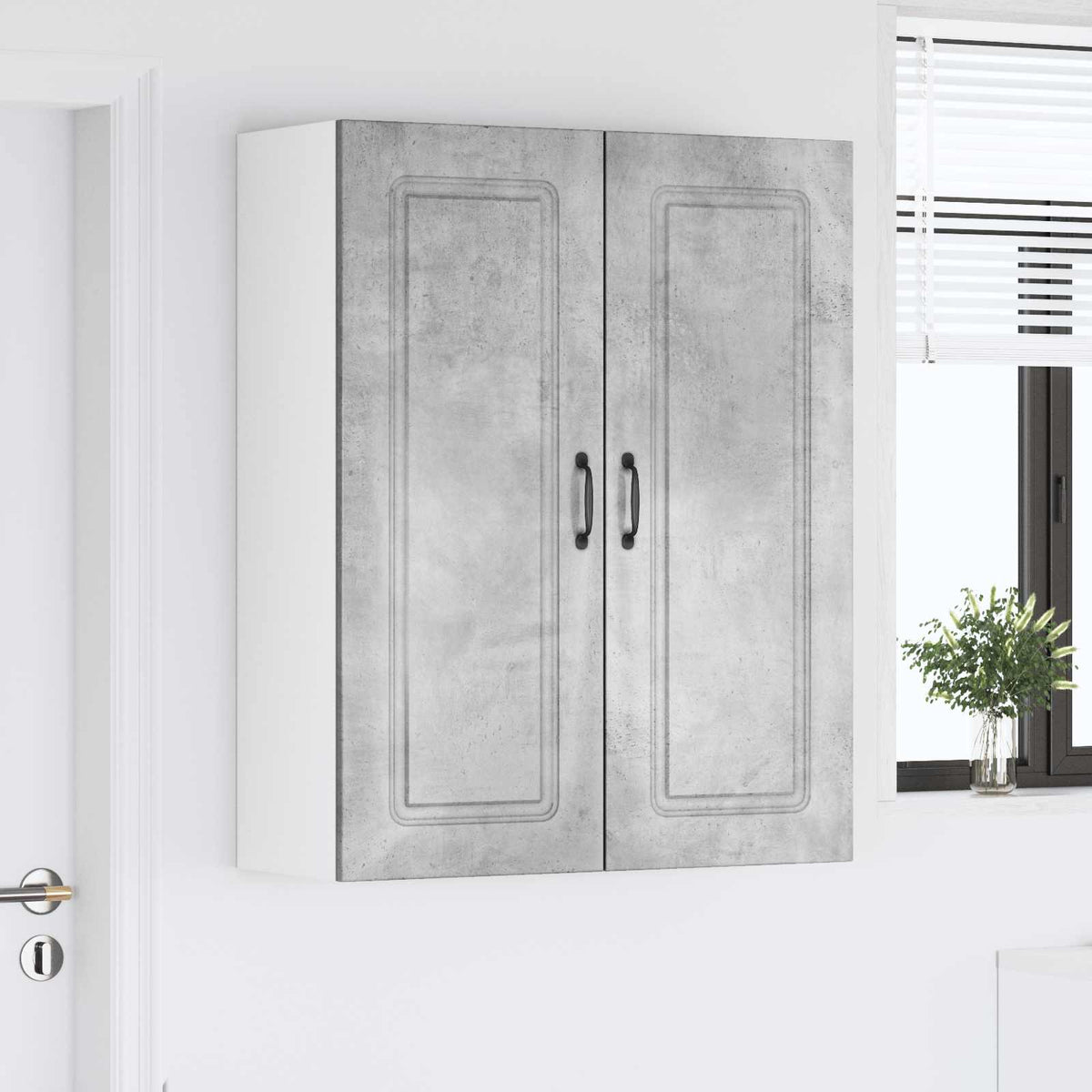 Ploča za perilicu posuđa Kalmar Betonski sivi 80 x 31 x 100 cm