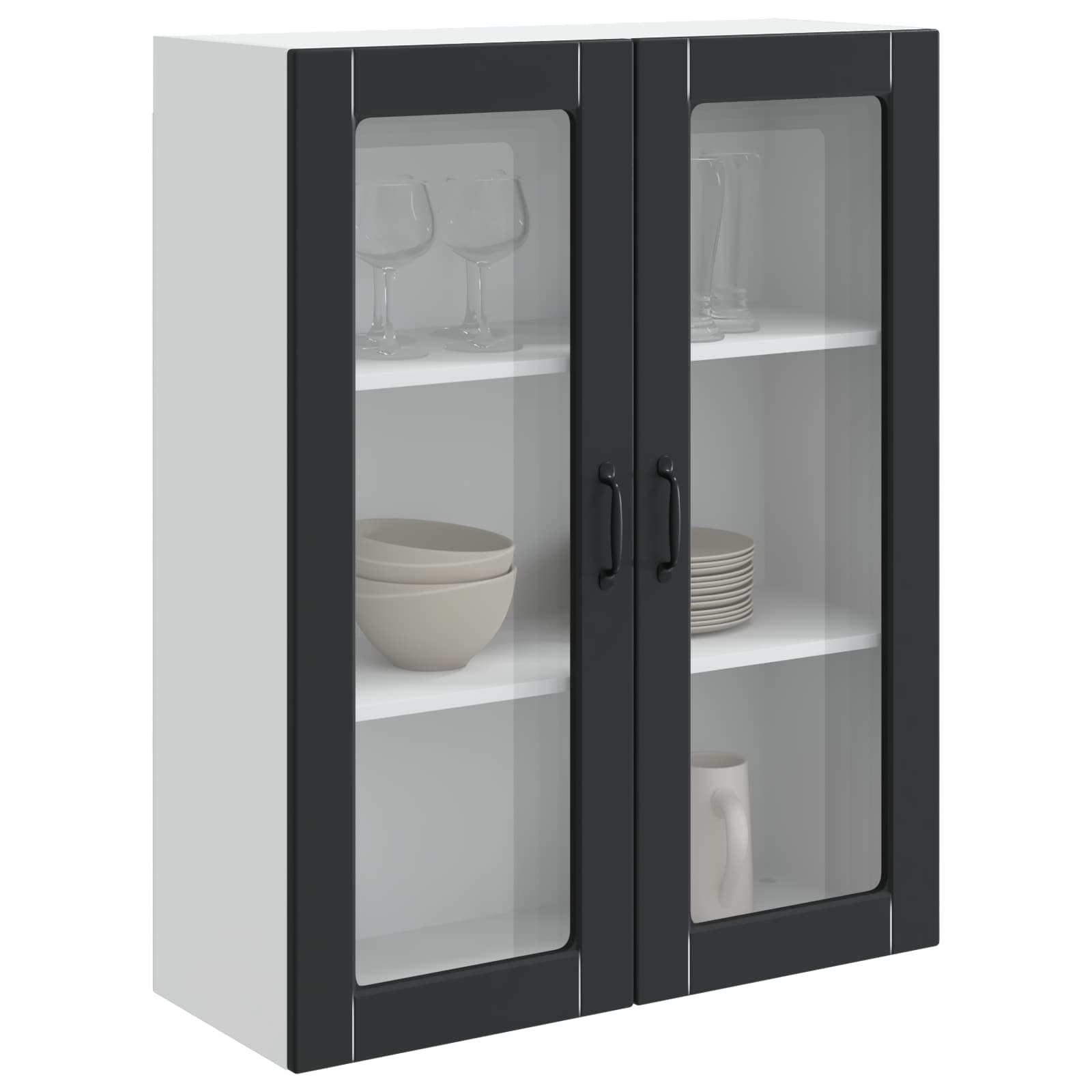 Ploča za perilicu posuđa Kalmar Crna 80 x 31 x 100 cm
