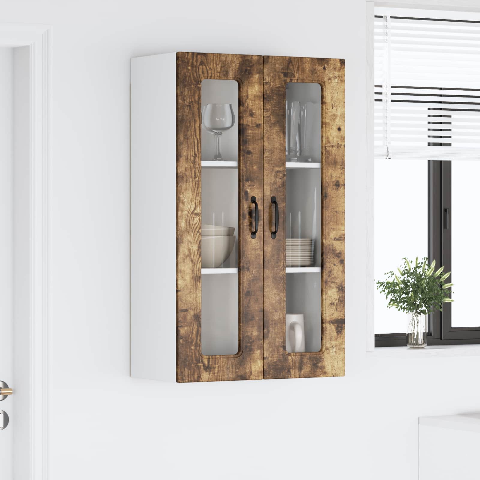 Ploča za perilicu posuđa Kalmar Dimljeni hrast 60 x 31 x 100 cm