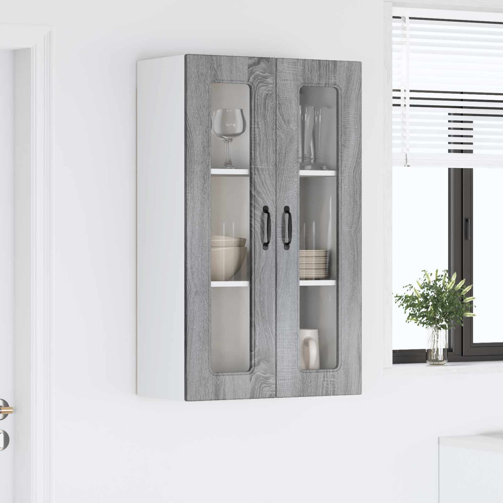 Ploča za perilicu posuđa Kalmar Siva Sonoma 60 x 31 x 100 cm