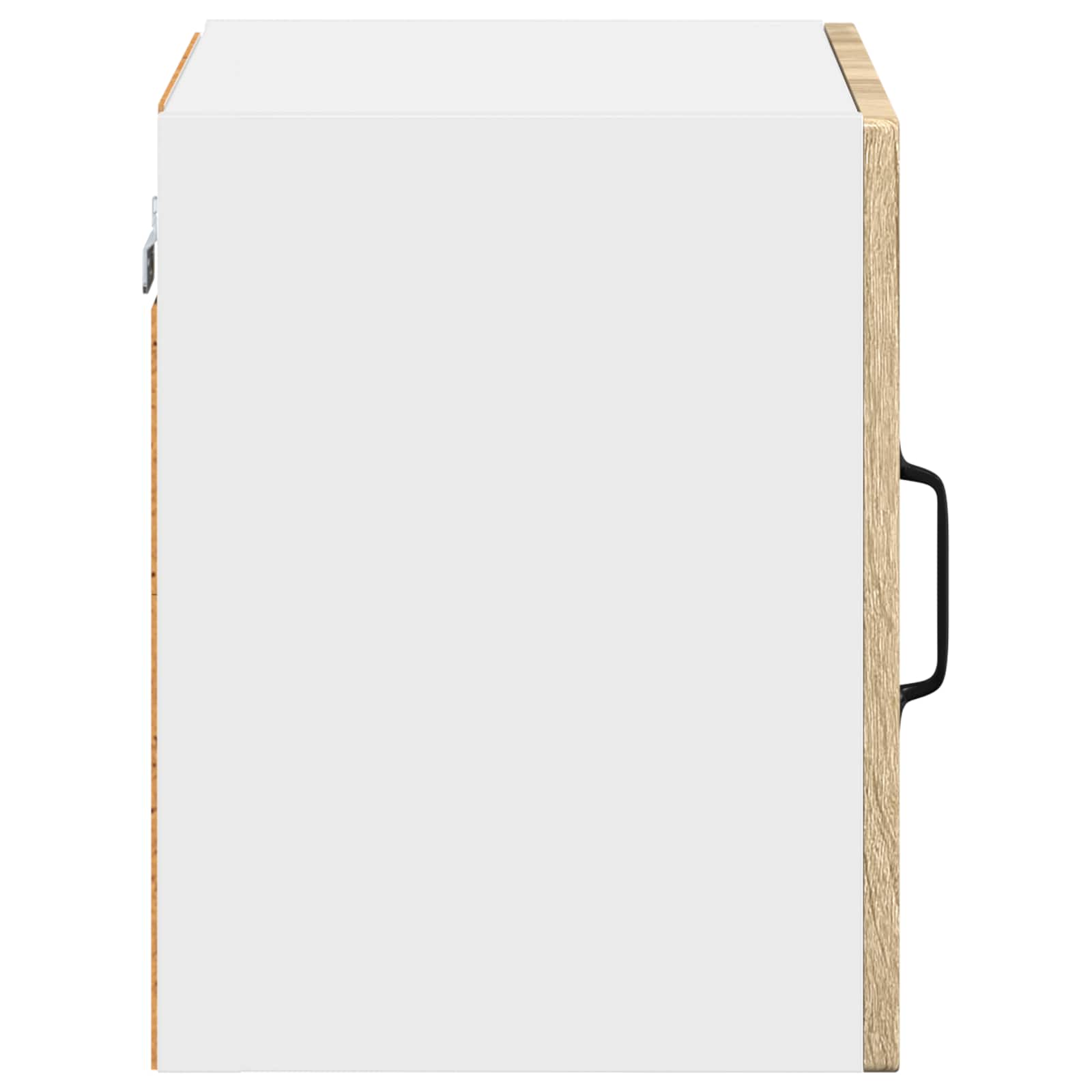 Zidni stakleni ormarić Lucca 2 pcs Hrast sonoma 40 x 31 x 40 cm