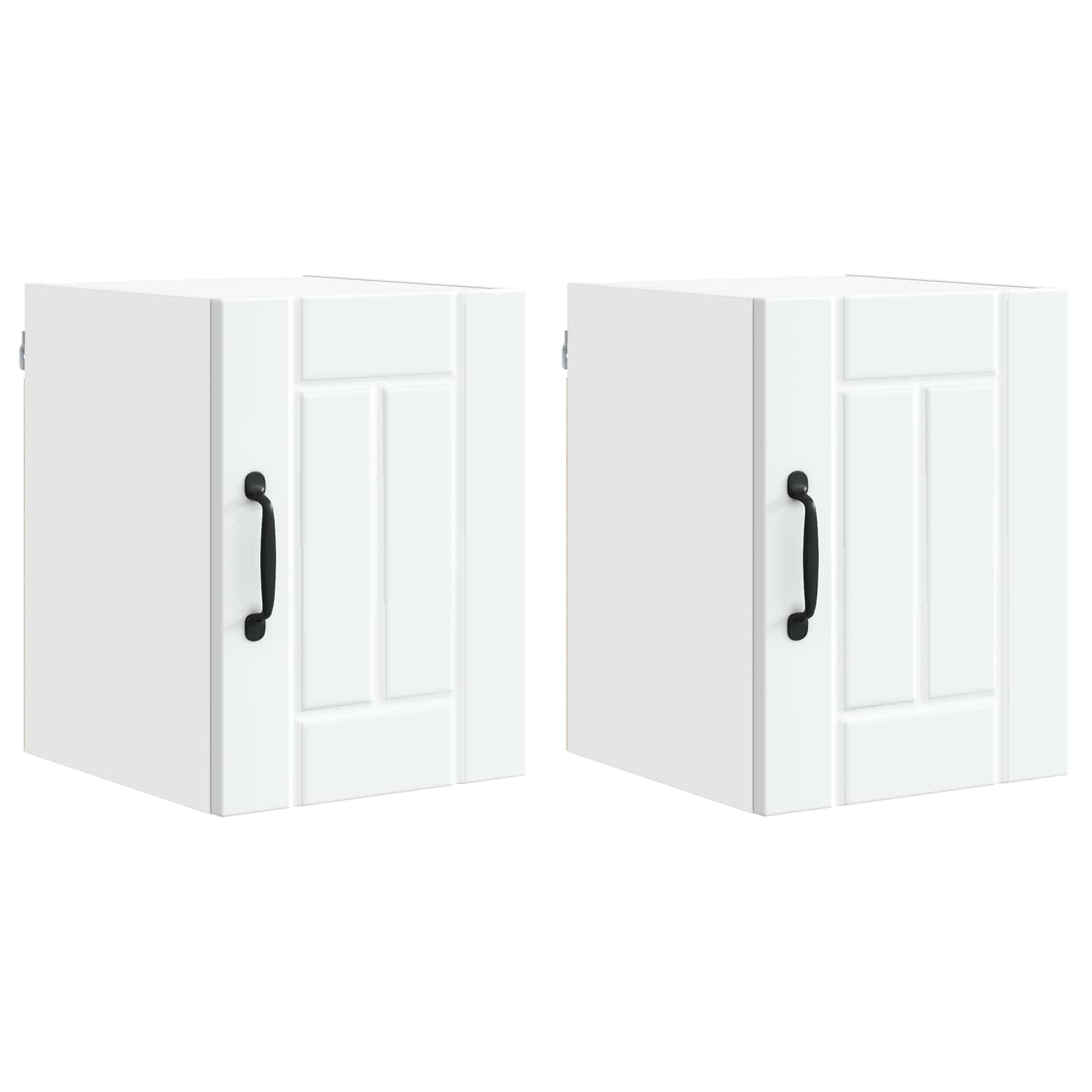 Ormar za Zid Lucca 2 pcs Bijela 30 x 31 x 40 cm