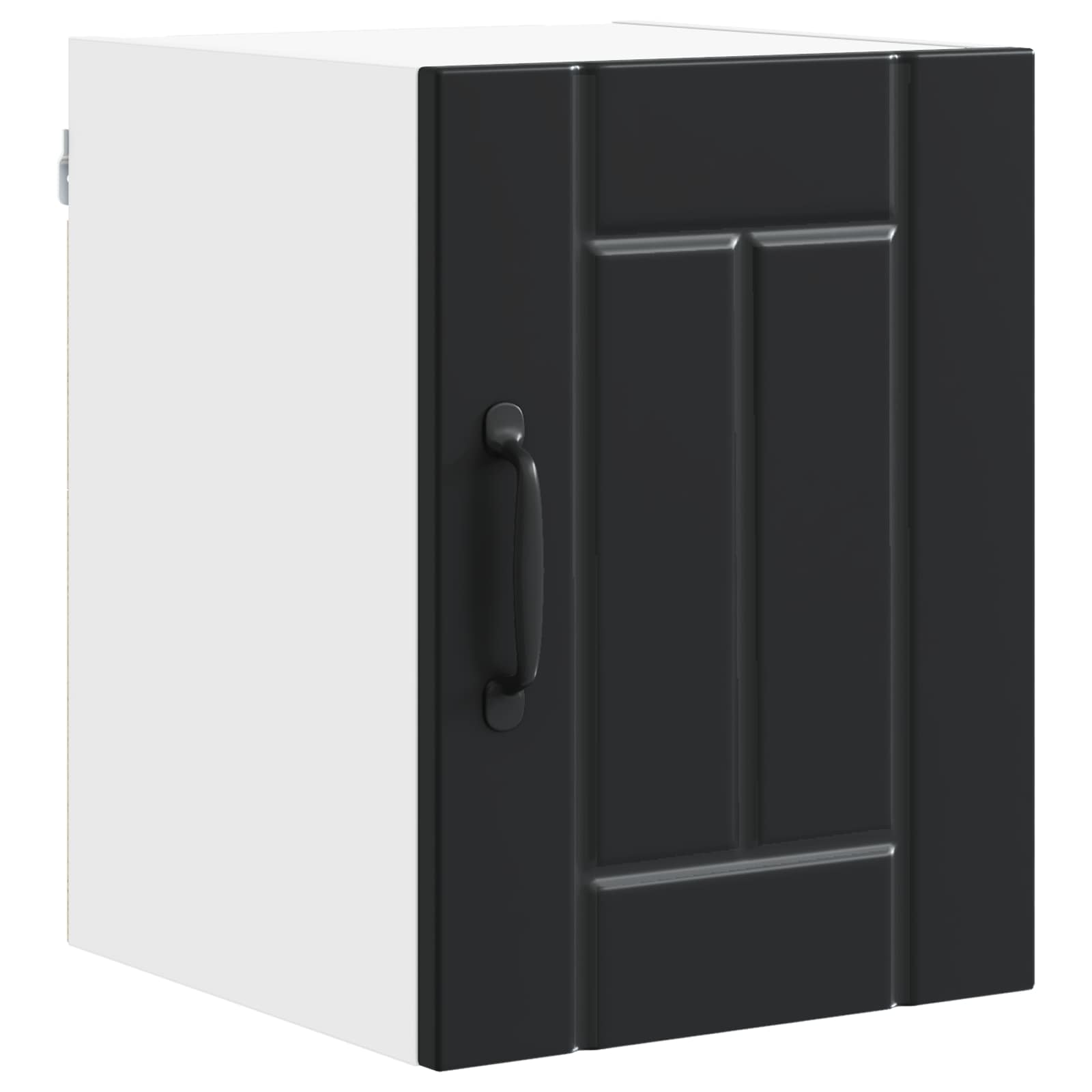 Ormar za Zid Lucca 2 pcs Crna 30 x 31 x 40 cm Konstruirano drvo