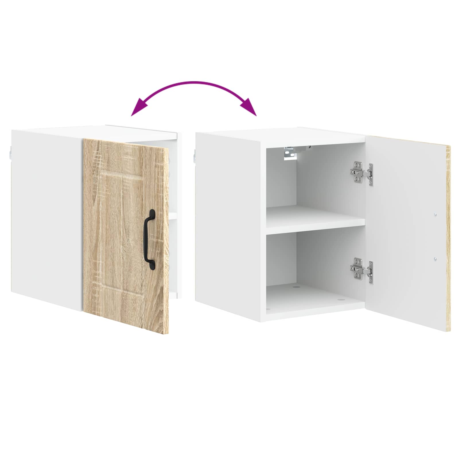 Ormar za Zid Lucca Hrast sonoma 30 x 31 x 40 cm