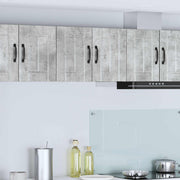 Ormar za Zid Lucca 2 pcs Betonska siva 30 x 31 x 40 cm