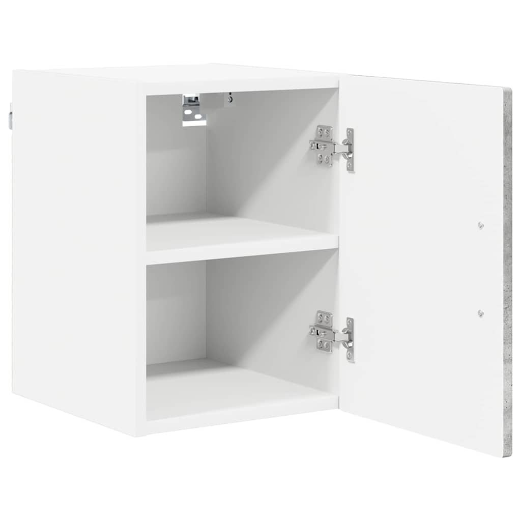 Ormar za Zid Lucca 2 pcs Betonska siva 30 x 31 x 40 cm