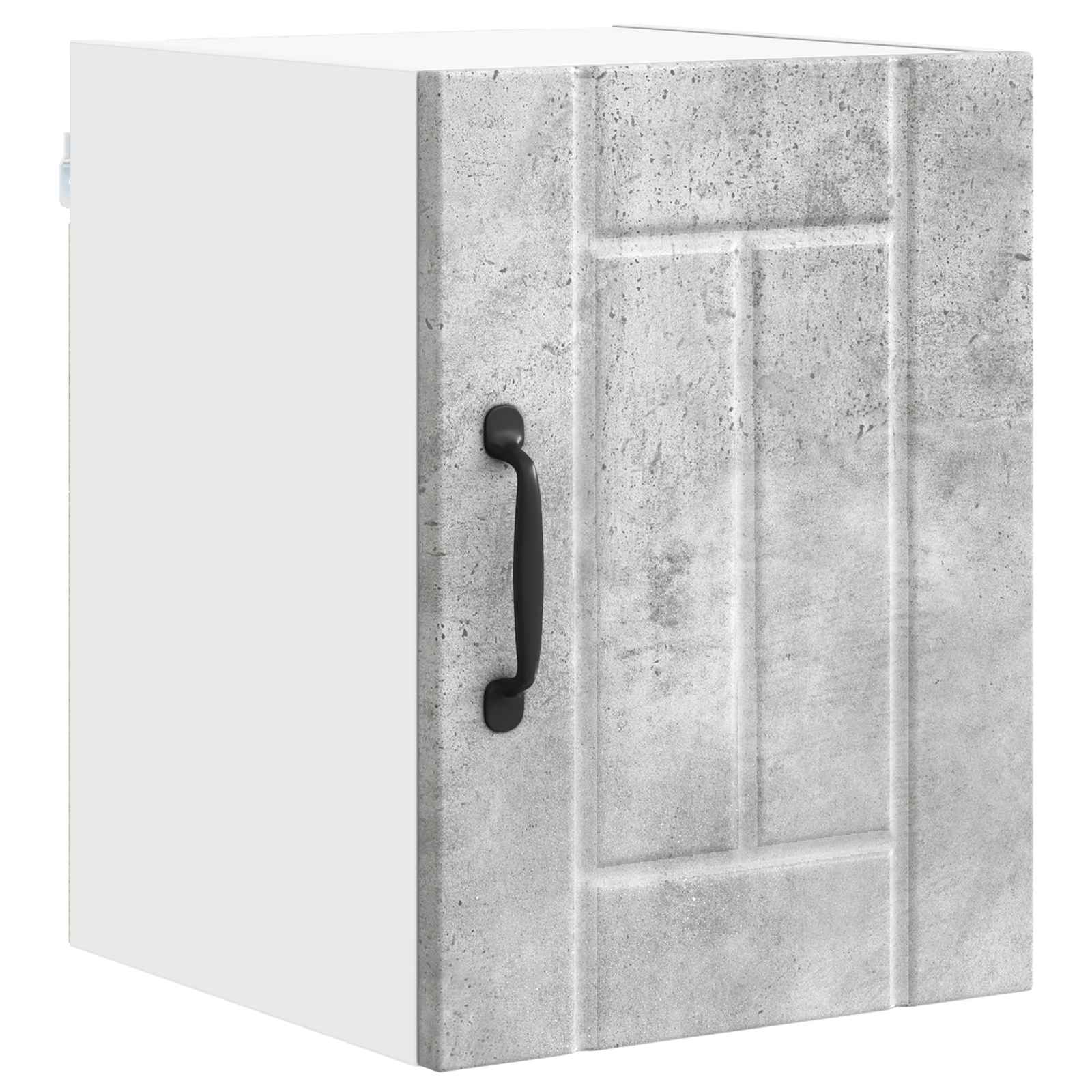 Ormar za Zid Lucca 2 pcs Betonska siva 30 x 31 x 40 cm